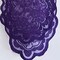 10 Pieces Regency Purple Caspari Lace Chair Sashes for Wedding and Party Chair Decor 9x108 Inches